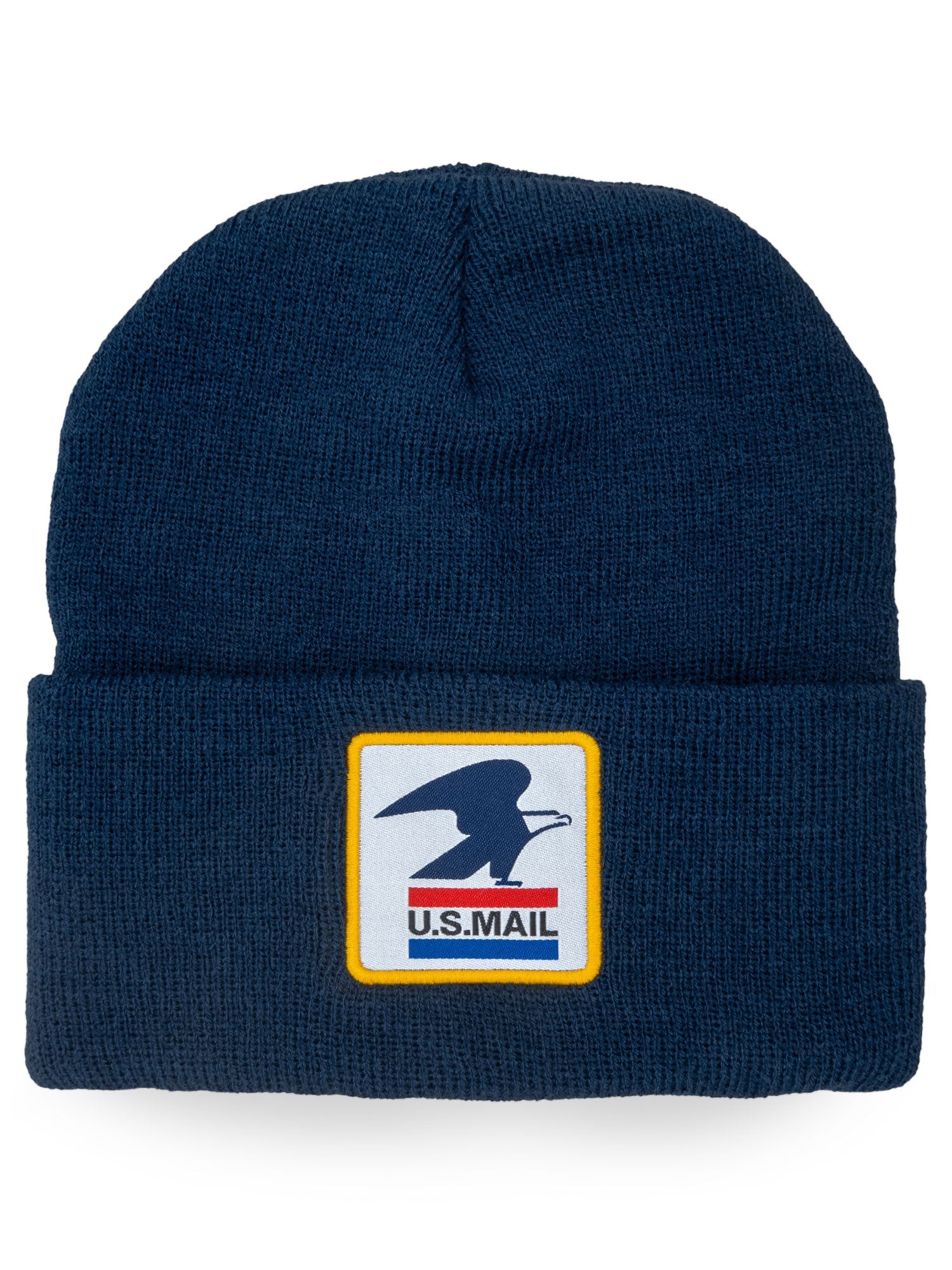 USPS United States Postal Service Knit Beanie Hat Navy Blue