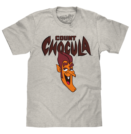 Retro Count Chocula Monster Cereal Mascot Mens T Shirt Oat Heather