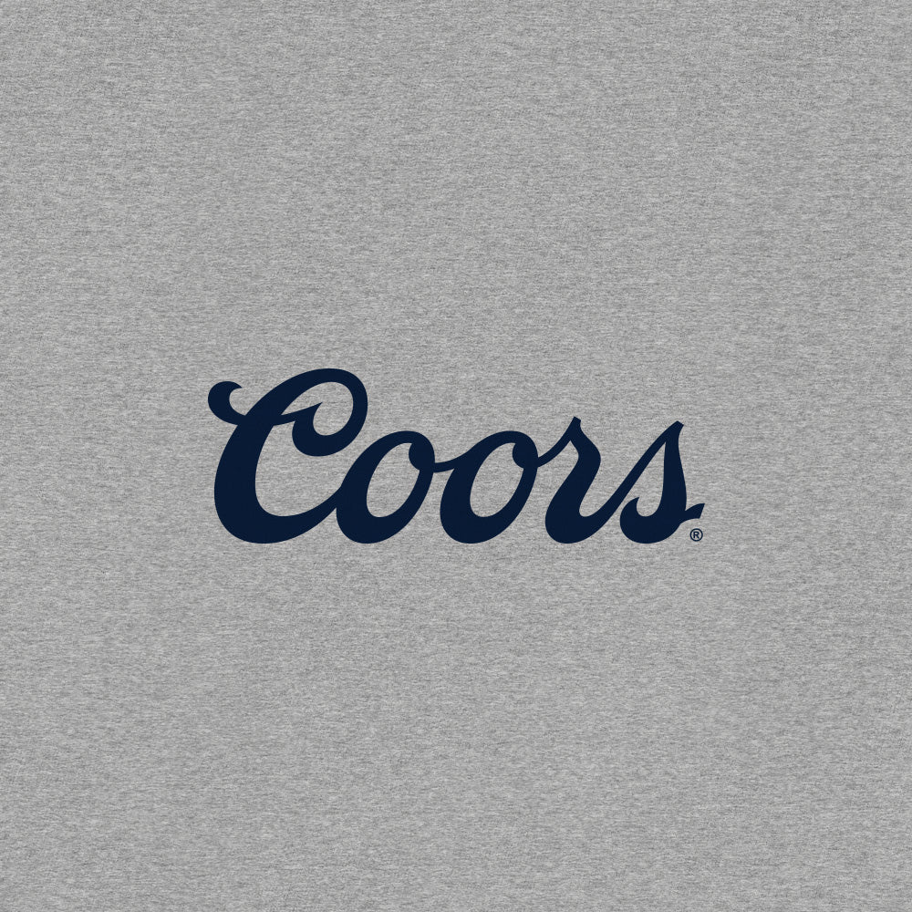Coors Banquet Since 1873 Front and Back Print Mens T Shirt Athletic Heather Gray
