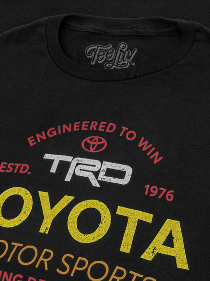 Toyota TRD Motor Sports Racing Development Mens T Shirt Black