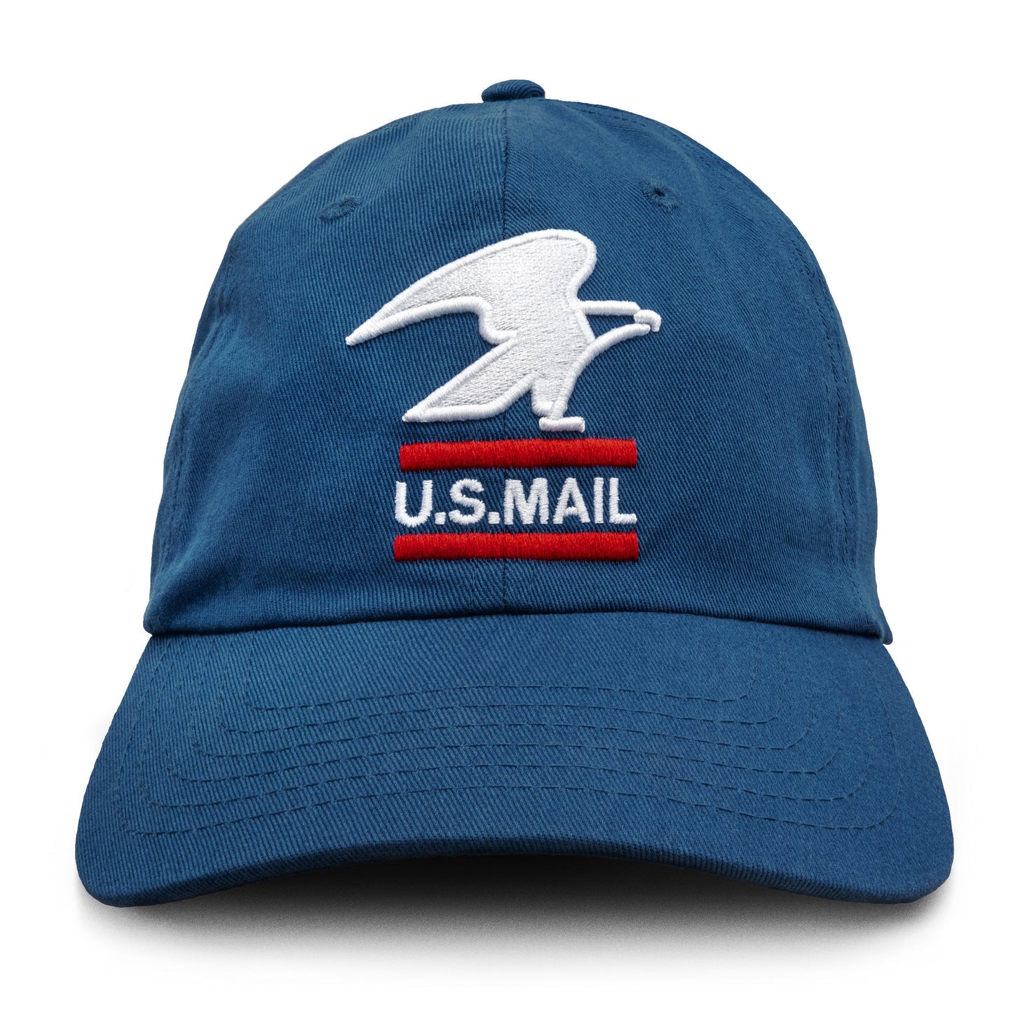 United States Postal Service U.S. Mail Eagle Adjustable Baseball Cap Blue