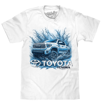 Toyota Tundra Pickup Truck Mens T Shirt White