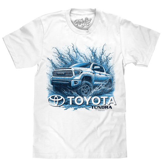 Toyota Tundra Pickup Truck Mens T Shirt White