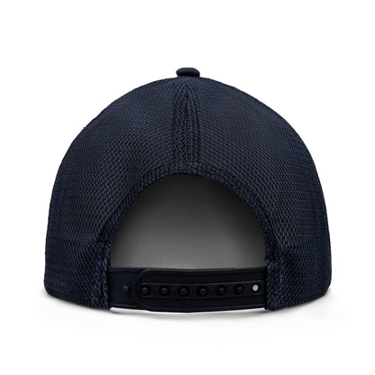 USPS Mr Zip Mesh Back Adjustable Hat Gray and Navy Blue
