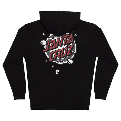 SANTA CRUZ ROSKOPP DESTRUCT DOT ZIP-UP SWEATSHIRT