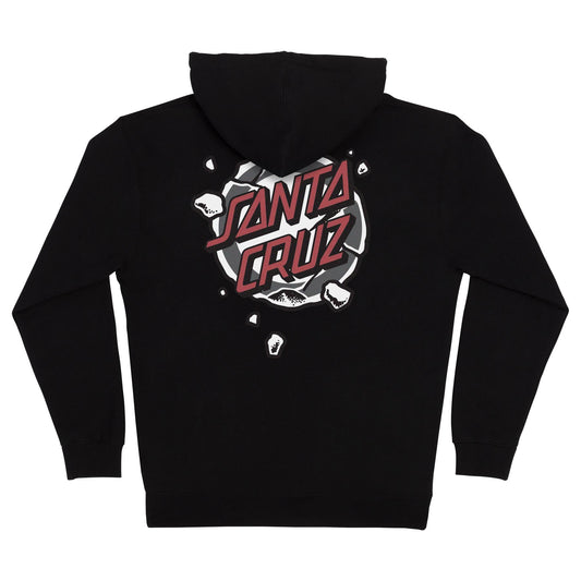 SANTA CRUZ ROSKOPP DESTRUCT DOT ZIP-UP SWEATSHIRT