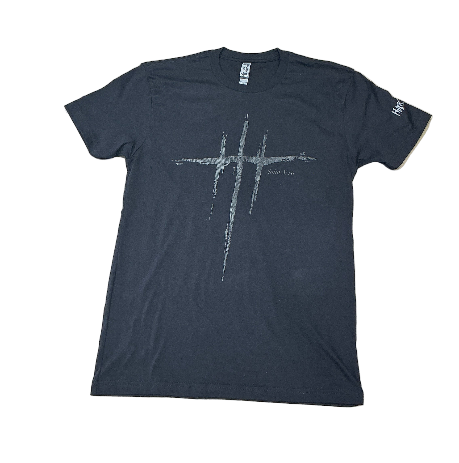 Hulk Hogan John 3:16 Reflective Mens T Shirt Black