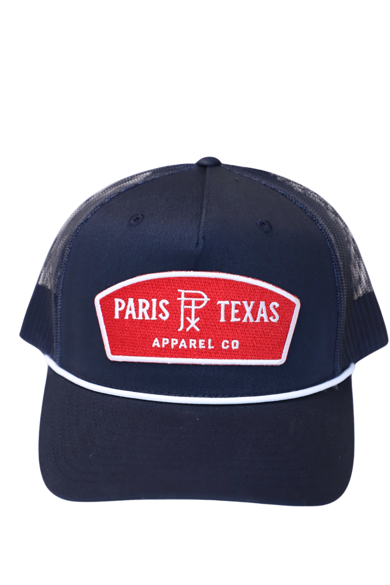 Paris Texas Apparel Co. PTX Patch Trucker Hat Navy