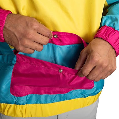 Retro Windbreaker Jacket Lightweight Design 1