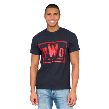 New World Order Red Ink Black T Shirt