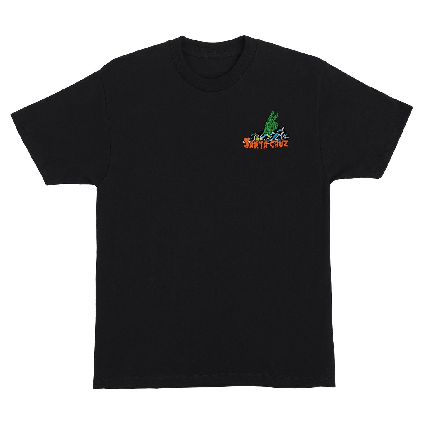 Santa Cruz Jeff Kendall Grid Hand Mens T Shirt