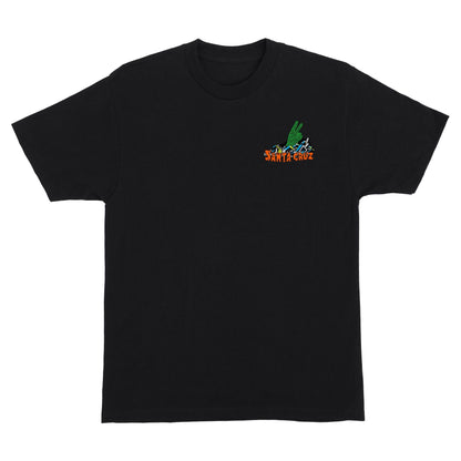Santa Cruz Jeff Kendall Grid Hand Mens T Shirt