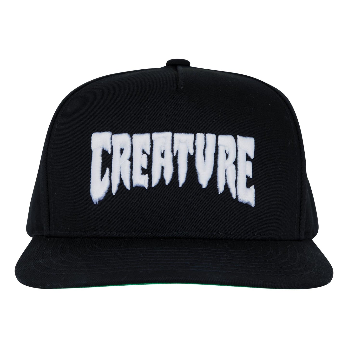 Creature Mono Logo Snapback Structured Hat