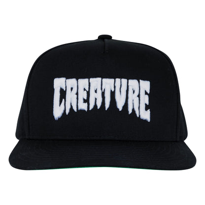 Creature Mono Logo Snapback Structured Hat