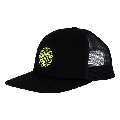 Santa Cruz Malba Crash Dot Unstructured Mesh Trucker Hat
