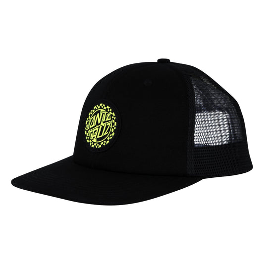 Santa Cruz Malba Crash Dot Unstructured Mesh Trucker Hat