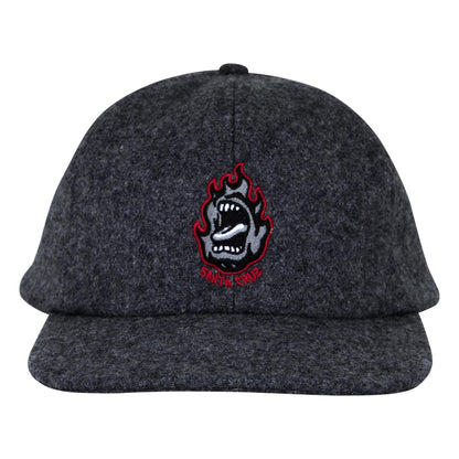 Santa Cruz Screaming Fire Unstructured Snapback Hat