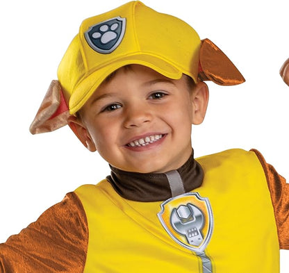 Rubble Paw Patrol Toddler Costume With Headpiece
