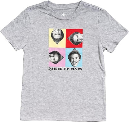 Heather Grey Squares Juniors T Shirt Tee