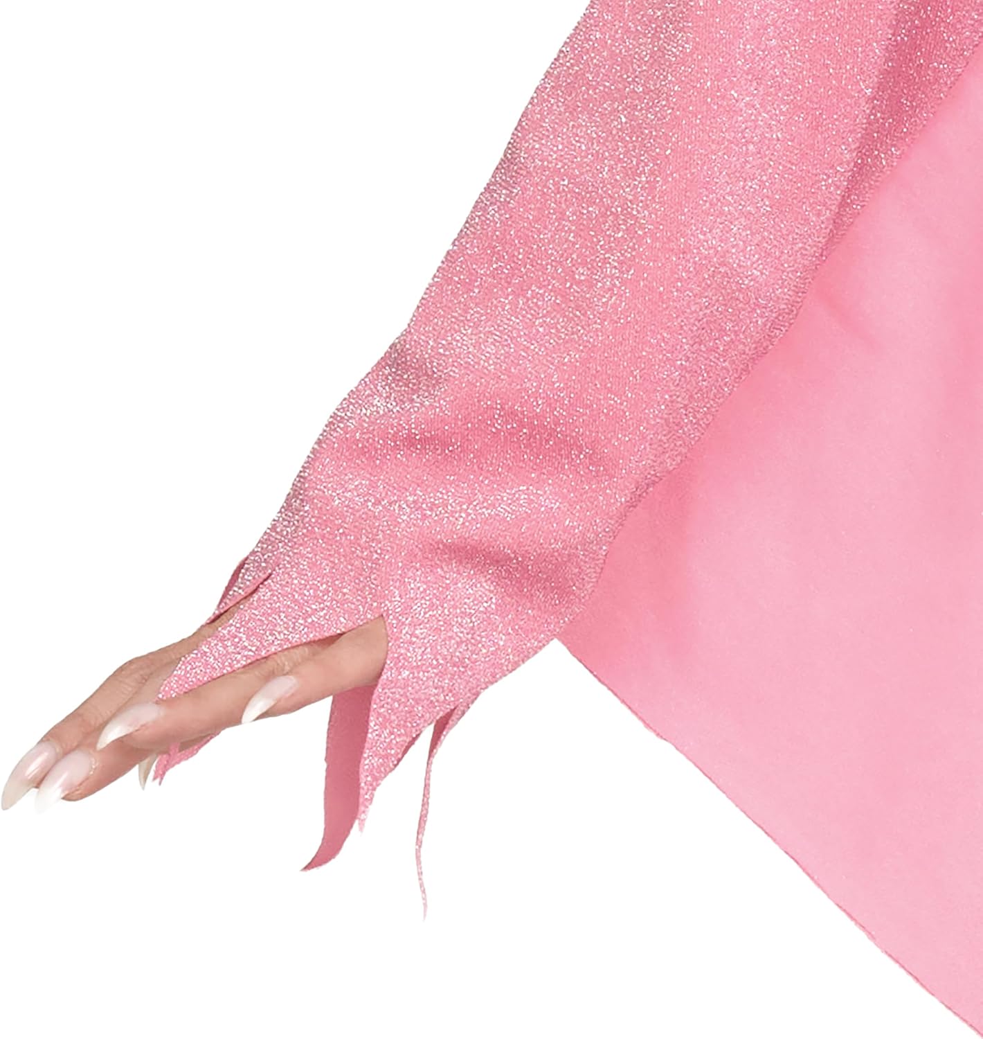 Ghost Face Adult Pink Glitter Costume