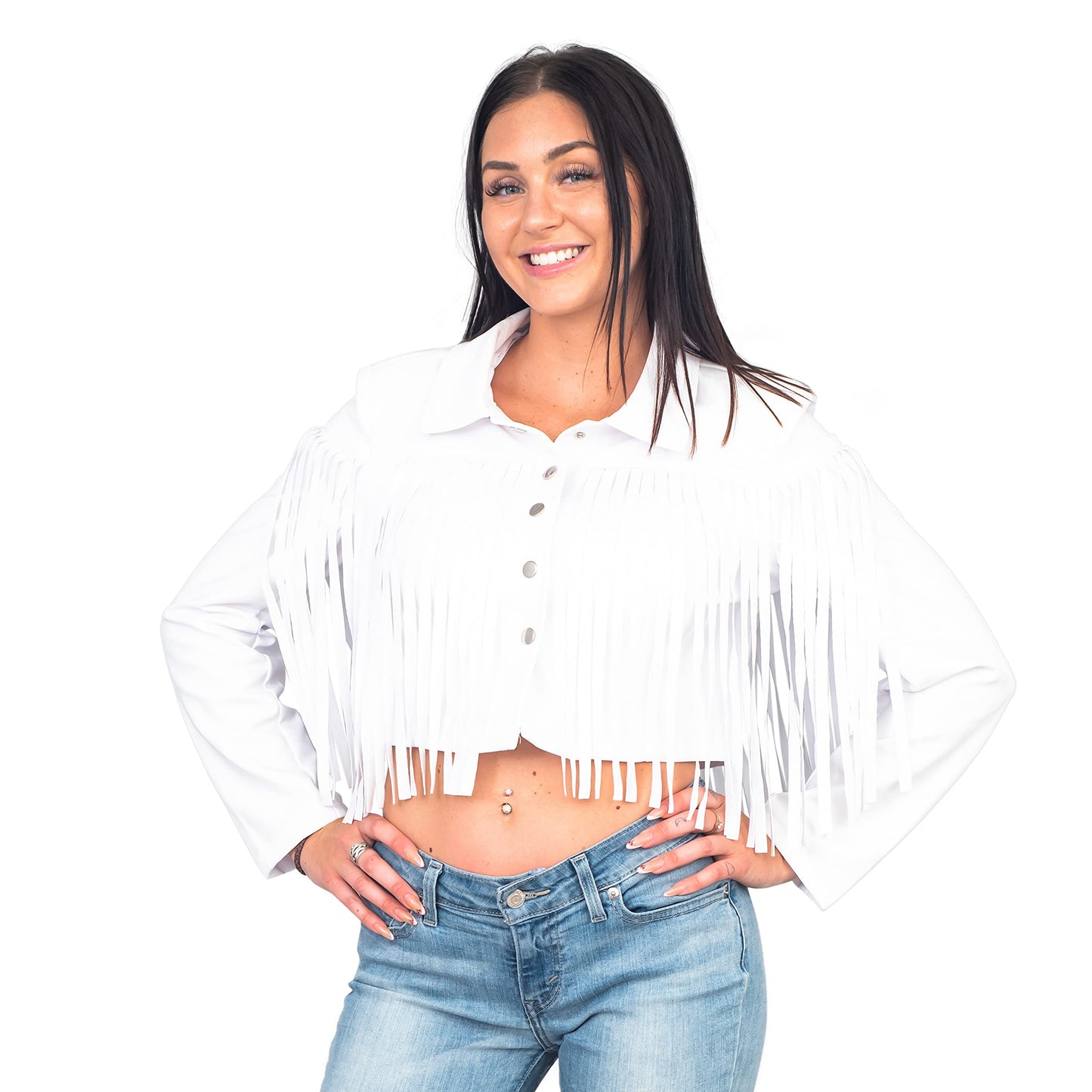 Sloane Halloween Costume White Jacket Western Outfit Ferris Cosplay
