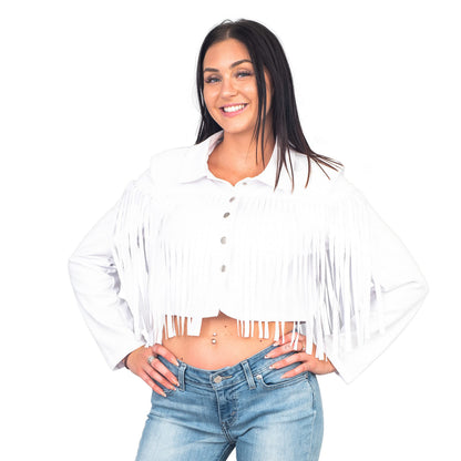 Sloane Halloween Costume White Jacket Western Outfit Ferris Cosplay