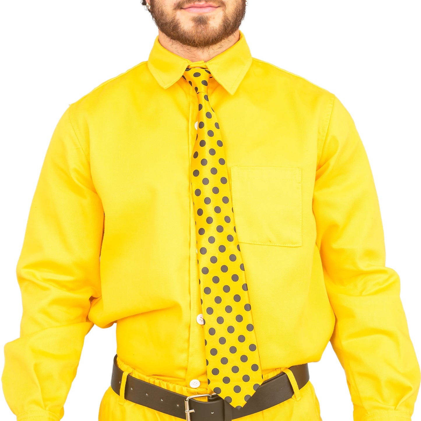 Deluxe Curious George Man In The Yellow Hat Costume Set