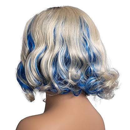 Enid The Werewolf Student Short Blonde Hair