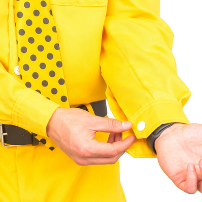 Deluxe Curious George Man In The Yellow Hat Costume Set