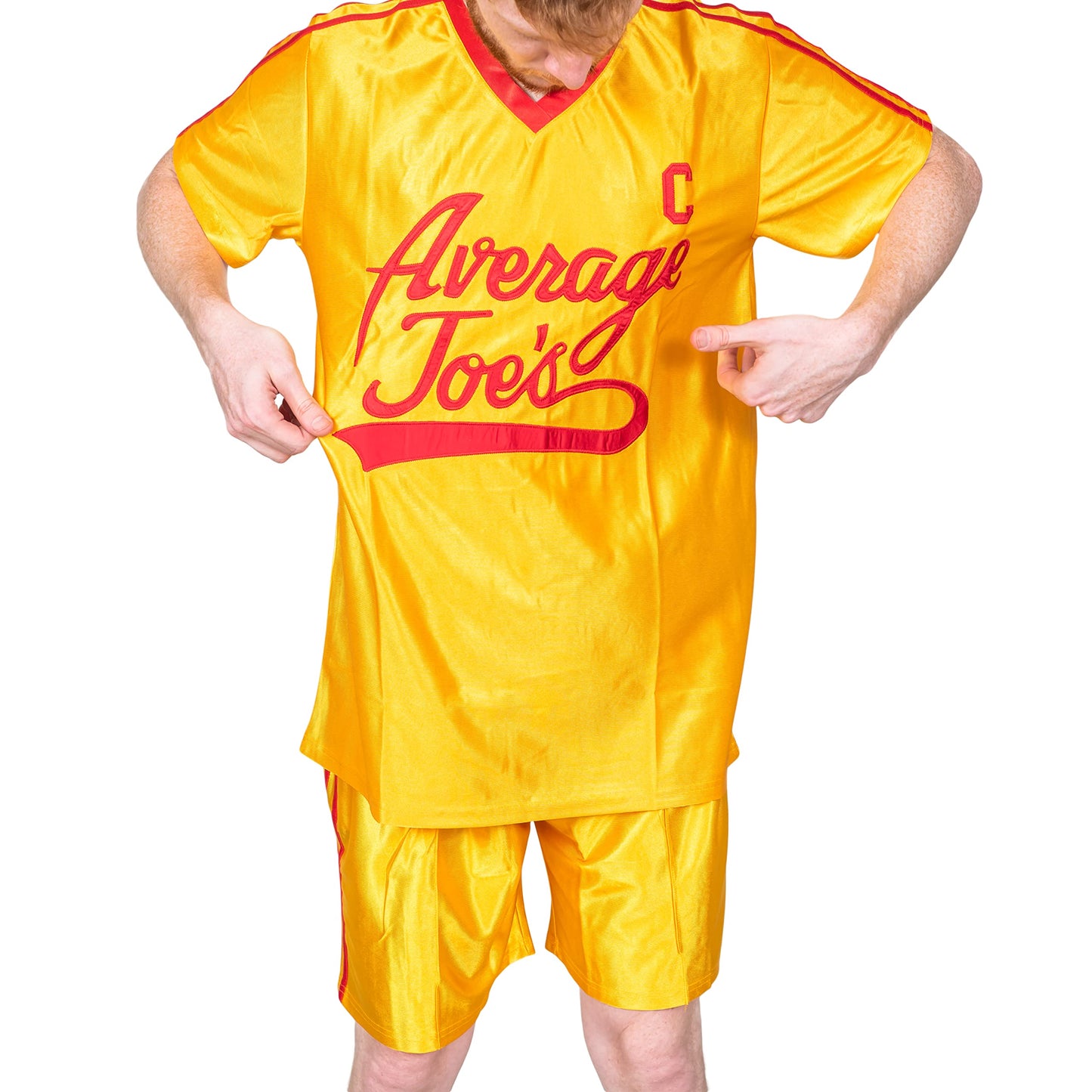 Dodgeball Joe's Team Captain La Fleur Top and Shorts Set Halloween Costume Cosplay