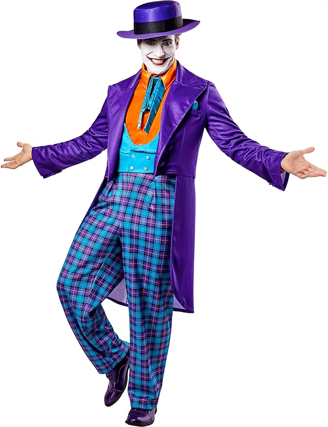 Deluxe Joker DC 1989 Batman Mens Costume