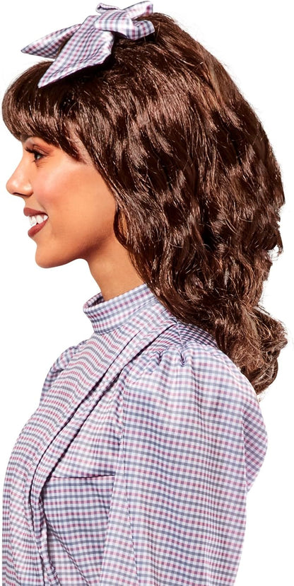 Samantha Parkington Brown Costume Wig with Bangs American Girl Doll