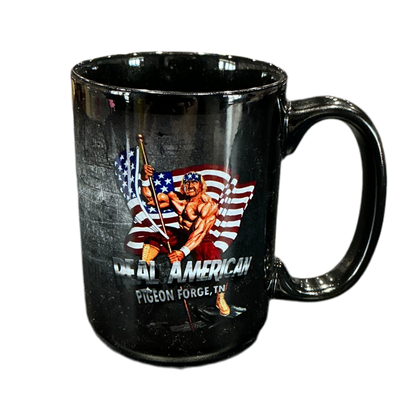 Hulk Hogan Real American Victory 2024 Coffee Mug Black