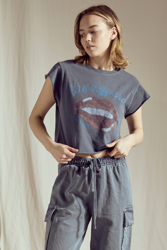 Def Leppard 88 Tee Womens T Shirt Black