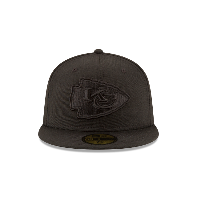 Kansas City Chiefs - 59Fifty Black on Black Hat New Era