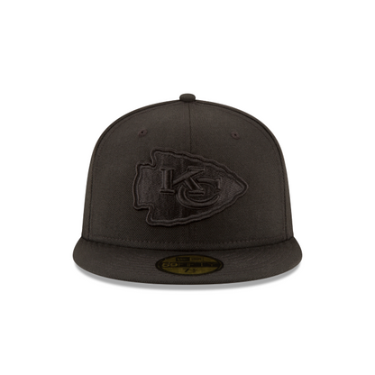 Kansas City Chiefs - 59Fifty Black on Black Hat New Era