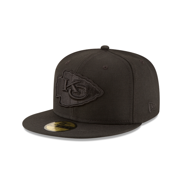 Kansas City Chiefs - 59Fifty Black on Black Hat New Era