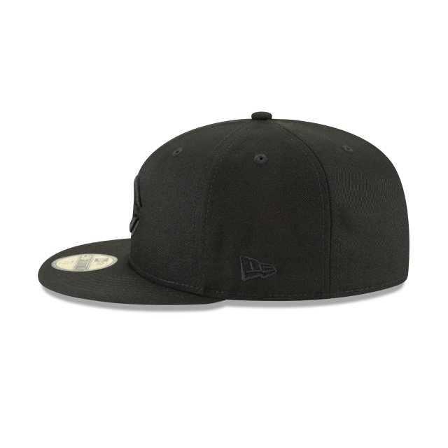 Cincinnati Reds - 59Fifty Basic Black on Black Hat New Era
