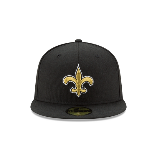 New Orleans Saints - 59Fifty Black Hat New Era