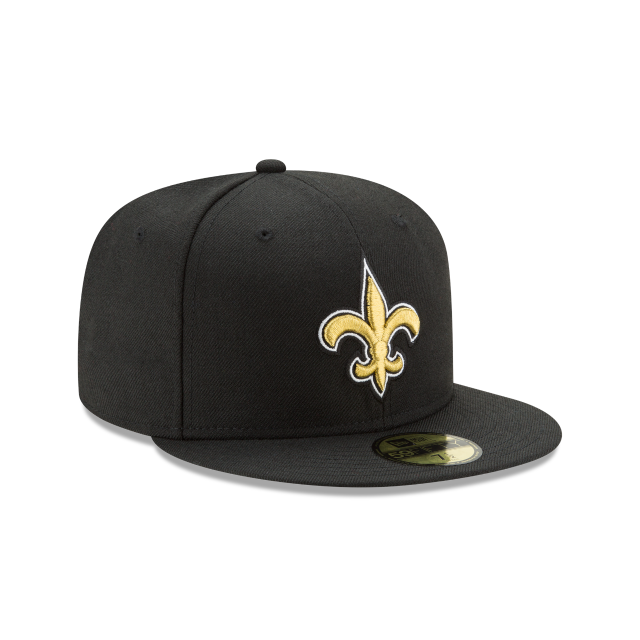 New Orleans Saints - 59Fifty Black Hat New Era