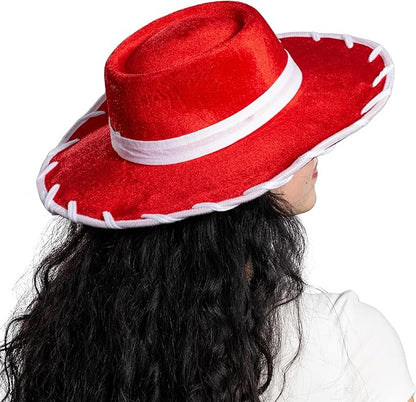 Adult Cowgirl Animated Movie Halloween Cosplay Costume Hat