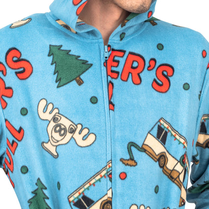 Christmas Vacation Bathroom's Full Pajama Jumpsuit