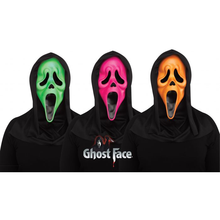 Ghost Face Fluorescent Mask