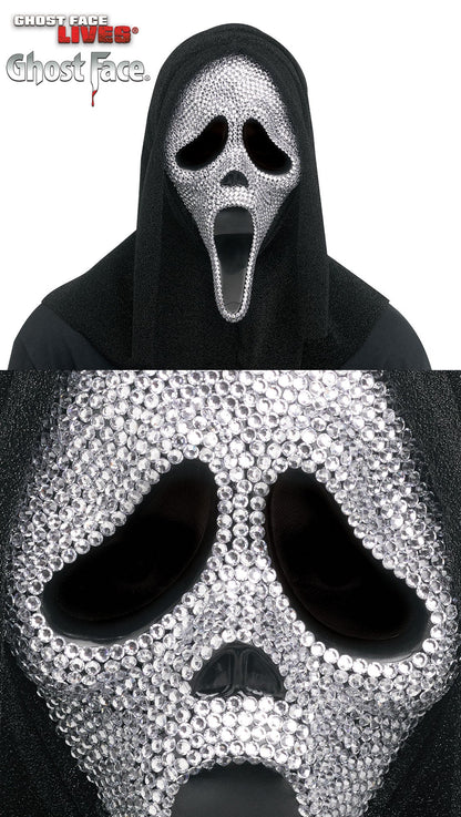 Fun World Scream Ghost Face Bling Character Costume Mask