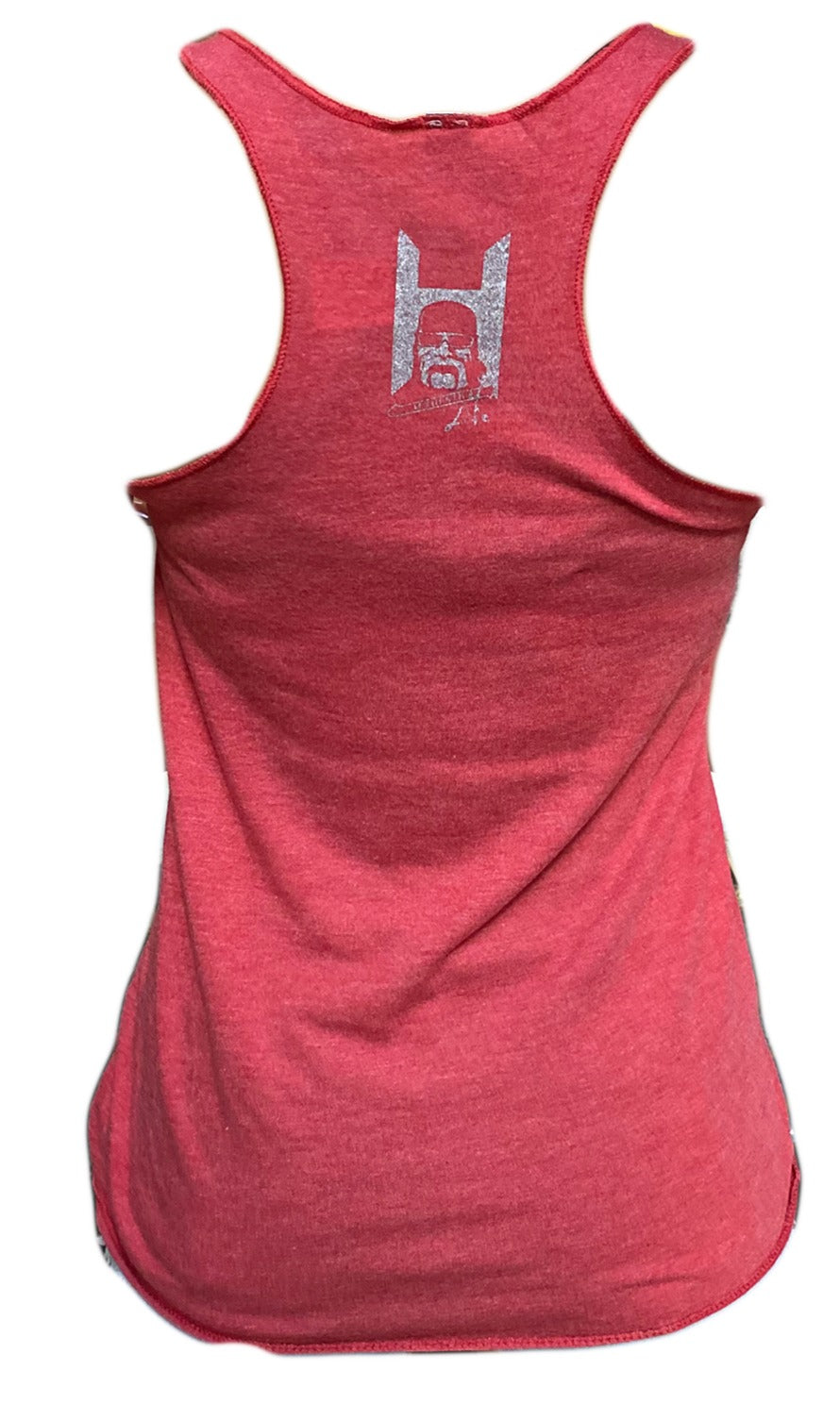 Hulk Hogan Hulkamania Est. 1984 Outline Womens Tank Top Shirt Red
