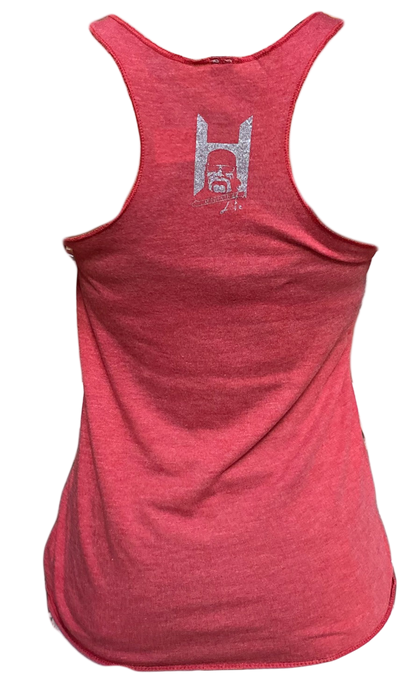 Hulk Hogan Hulkamania Est. 1984 Outline Womens Tank Top Shirt Red