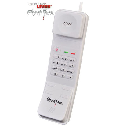 Ghost Face Phone with Sound Accessory Prop