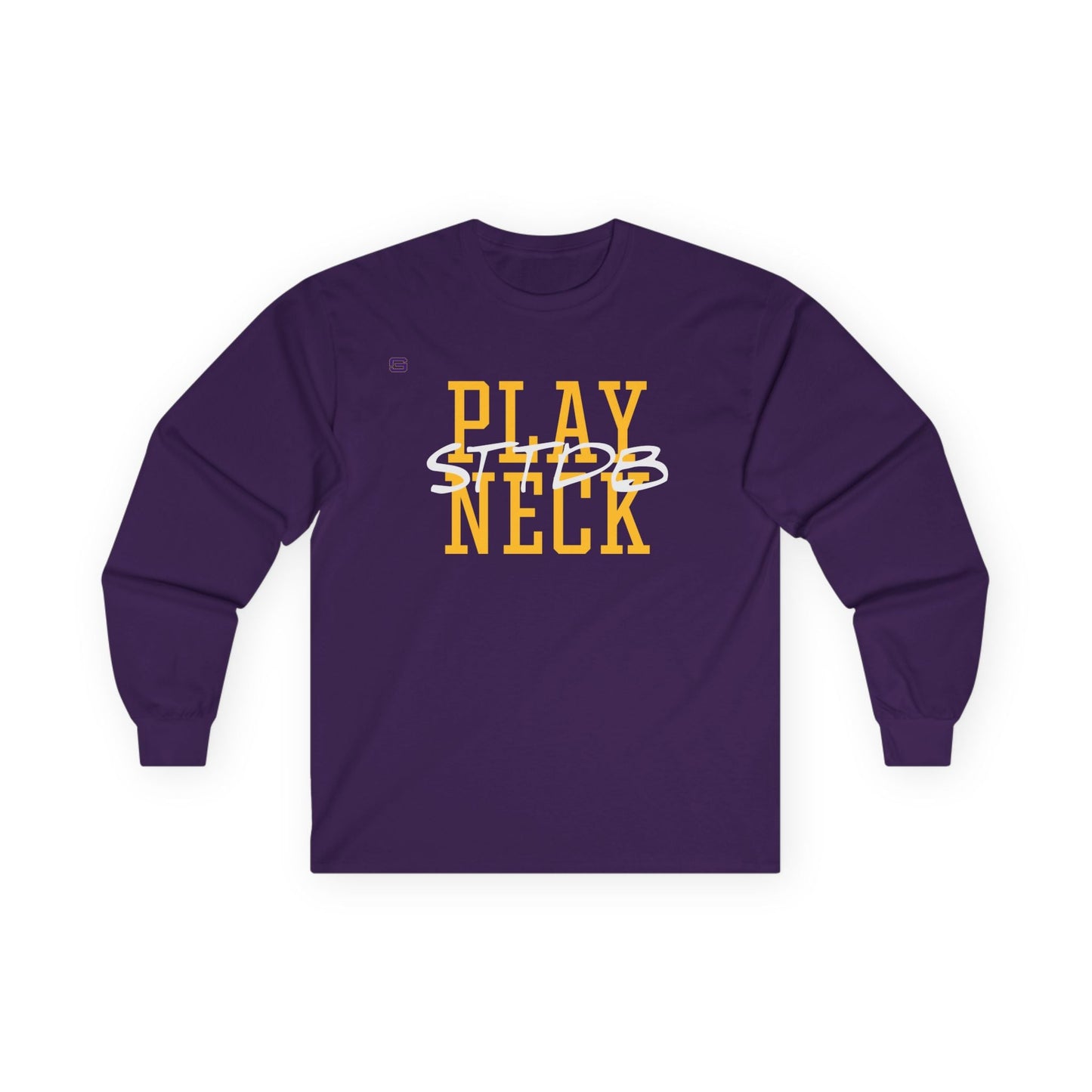 LSU Football Play Neck Long Sleeve Shirt