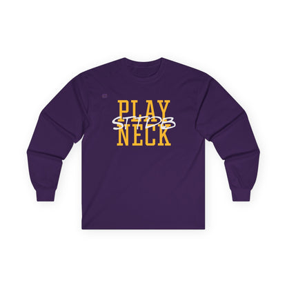 LSU Football Play Neck Long Sleeve Shirt