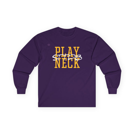 LSU Football Play Neck Long Sleeve Shirt